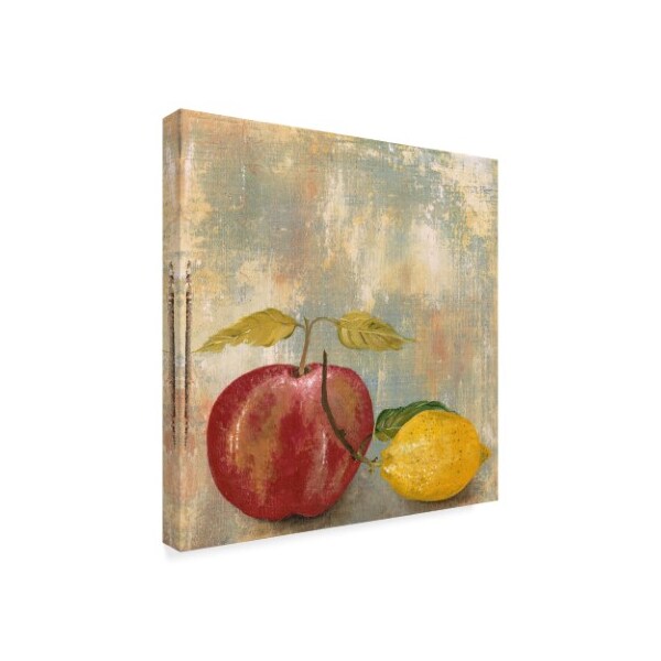 Gigi Begin 'Fruit Apple Lemon' Canvas Art,35x35